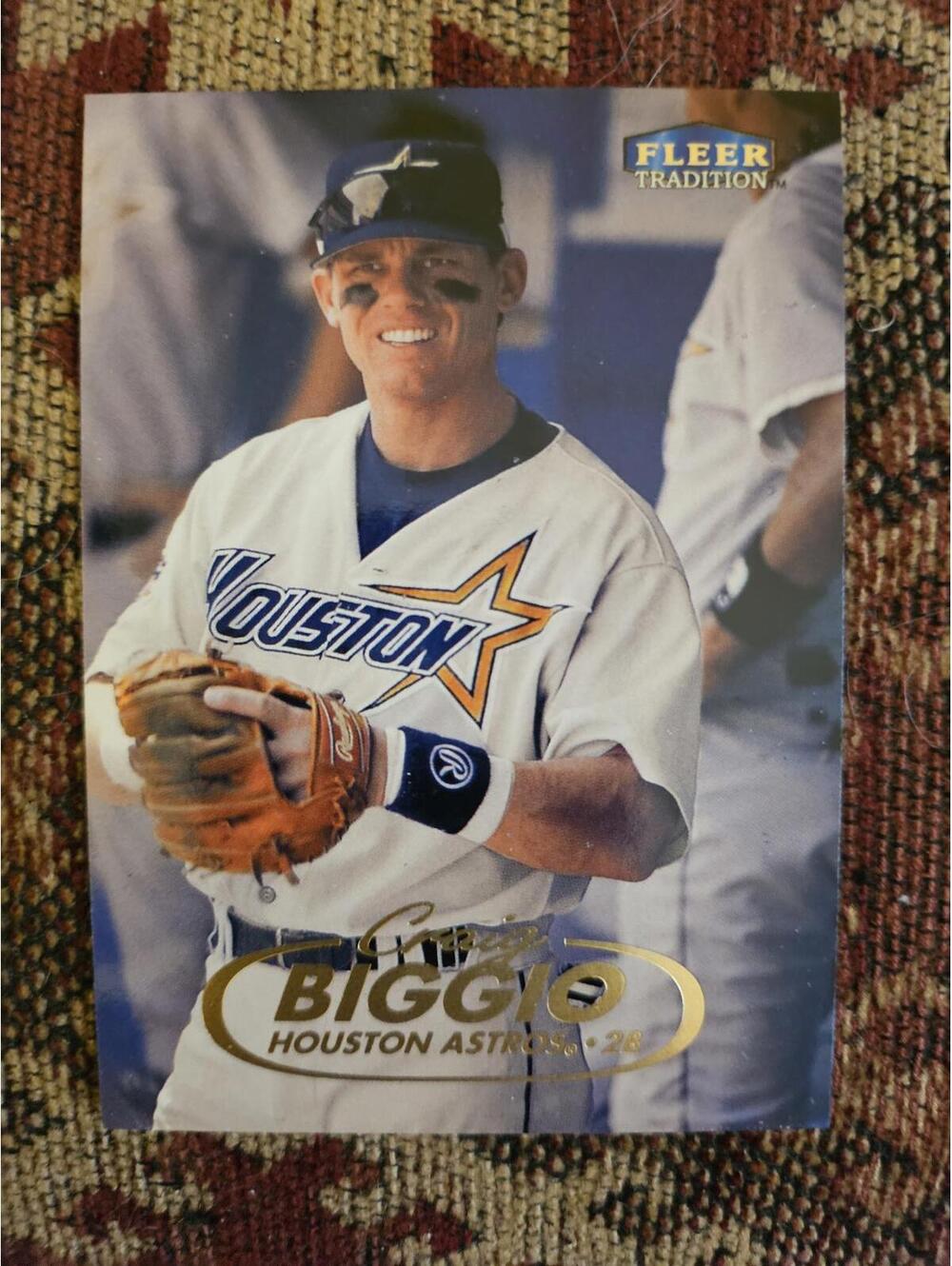 1998 Fleer Tradition #105 Craig Biggio Houston Astros Hall-of-Fame